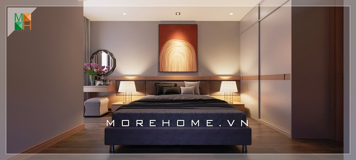 Ấn tượng với cách thiết kế và sắp xếp nội thất phòng ngủ đẹp trẻ trung và ấn tượng cho chung cư, nhà phố.