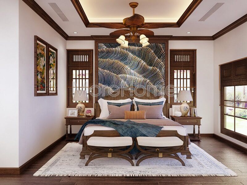 Bạn muốn căn phòng ngủ của mình thật sang trọng và lộng lẫy theo phong cách hoàng gia thì đừng nên bỏ lỡ mẫu giường ngủ gỗ đẹp này, sẽ tạo điểm nhấn nổi bật cho căn phòng.